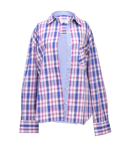 Purple Blue checkered