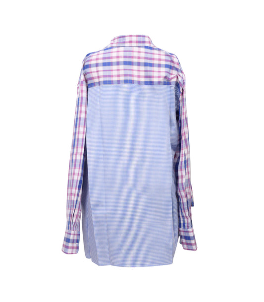 Purple Blue checkered