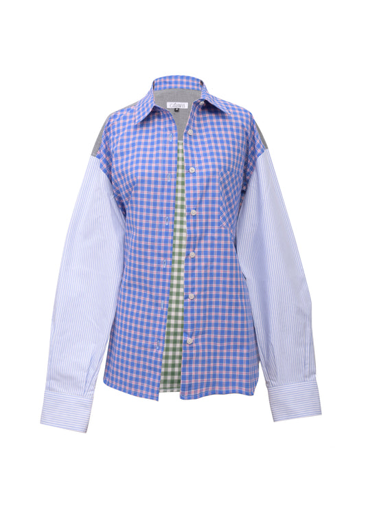 Blue / Green checkered